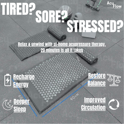 AcuFlow Acupuncture Pressure Massage Mat